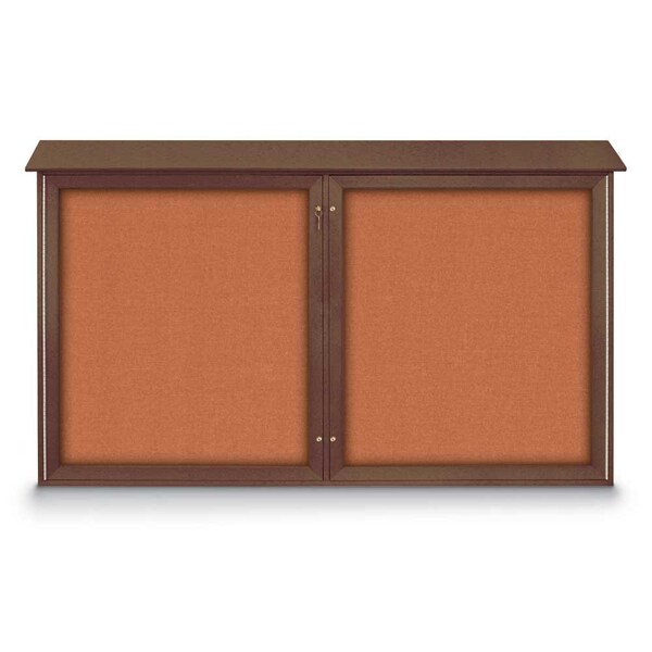 Open Faced Traditional Rounded Corkboard